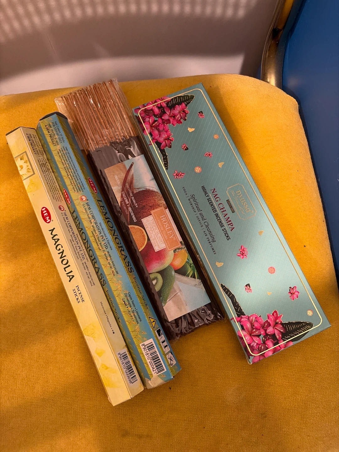 Incense Sticks - Magnolia, Lemongrass, Nag Champa