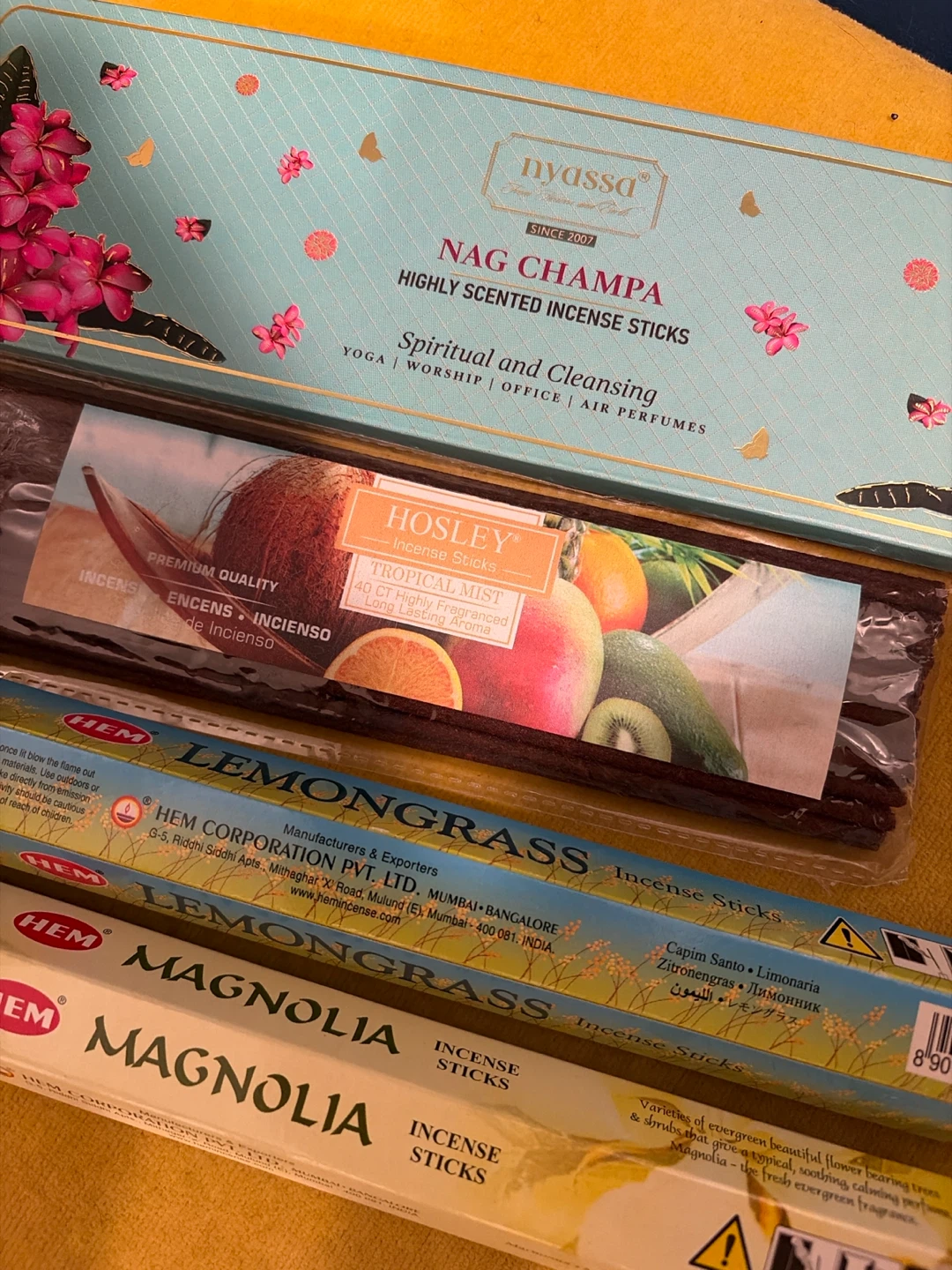 Incense Sticks - Magnolia, Lemongrass, Nag Champa - photo 2