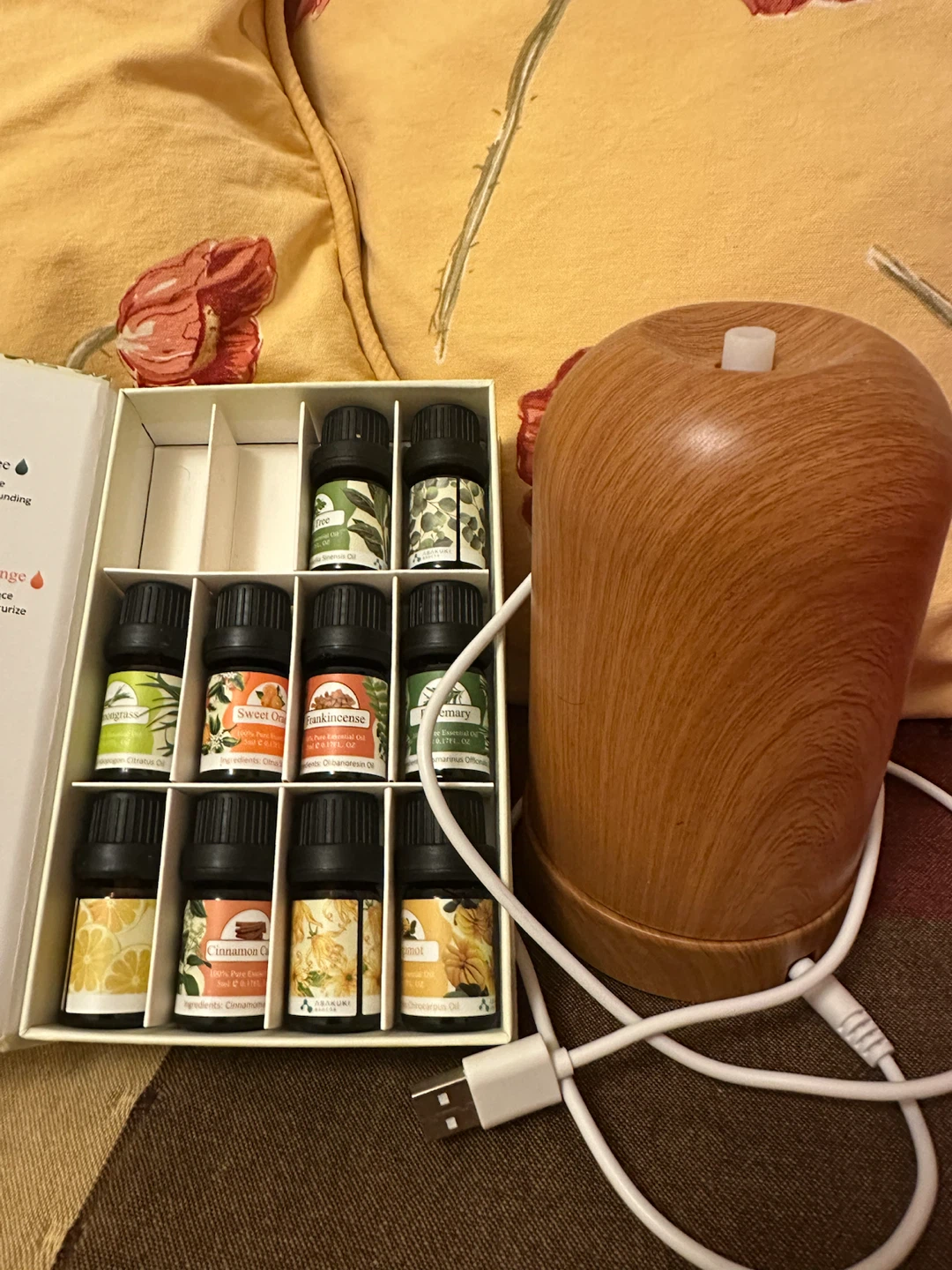 ASAKUKI Essential Oil Diffuser with 12 Oils Discovery Set - photo 2