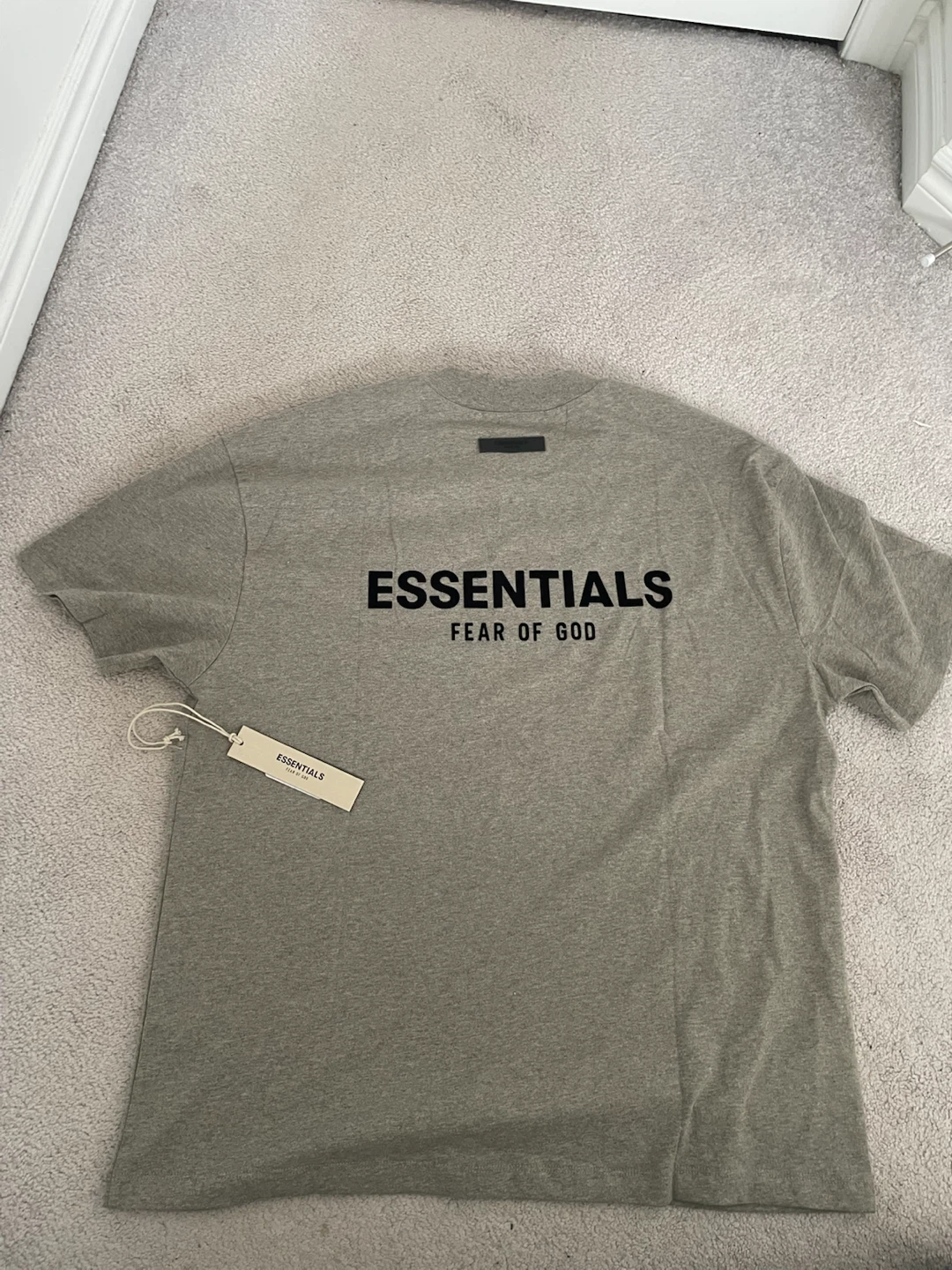 ESSENTIALS Fear of God T-Shirt Grey