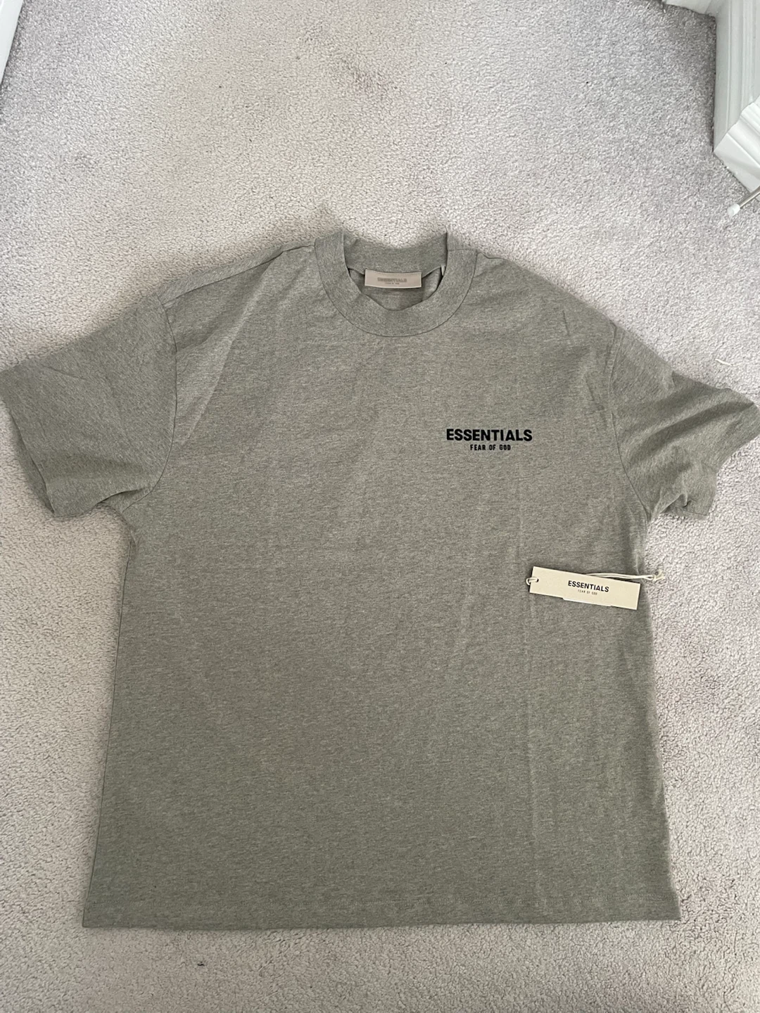 ESSENTIALS Fear of God T-Shirt Grey - photo 2