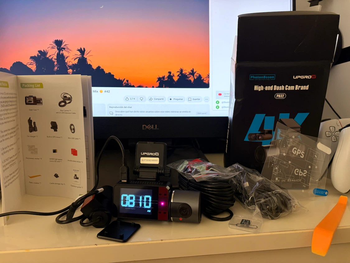 UPGROW PB32 4K Dash Cam with GPS - photo 5