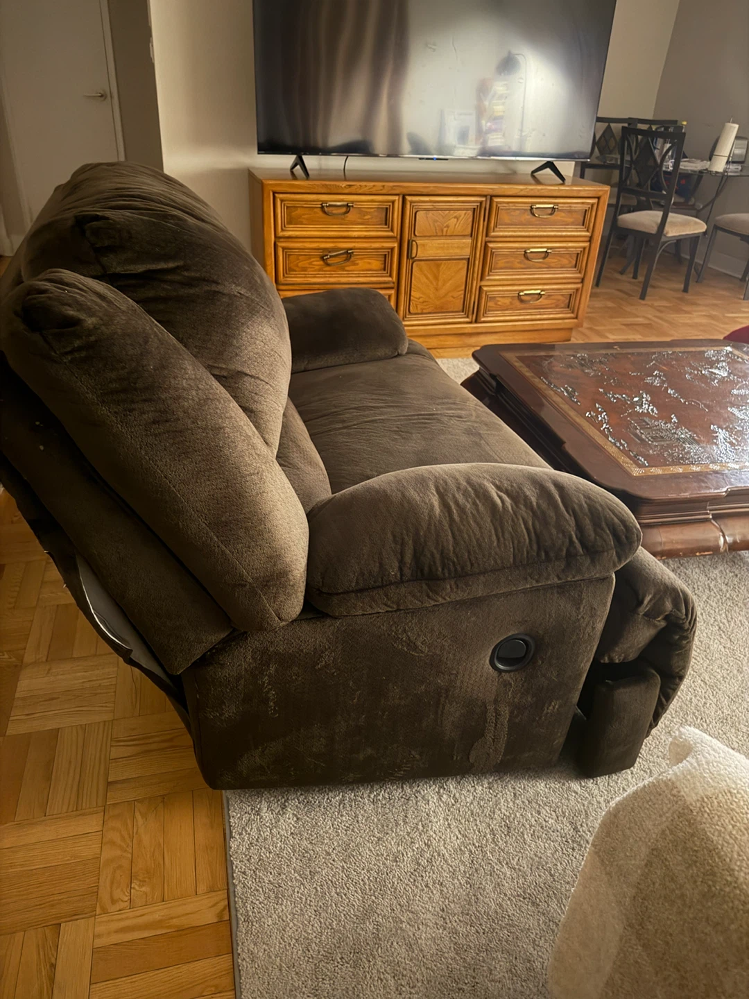 Brown Recliner Chair - photo 3