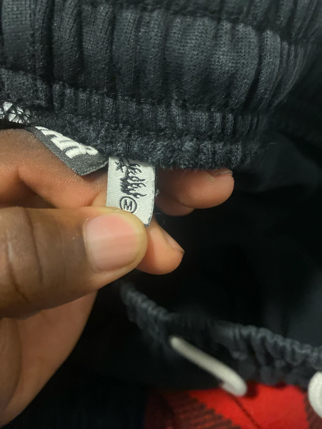 Hellstar Black Sweatpants with Graphic Print Size M - photo 4