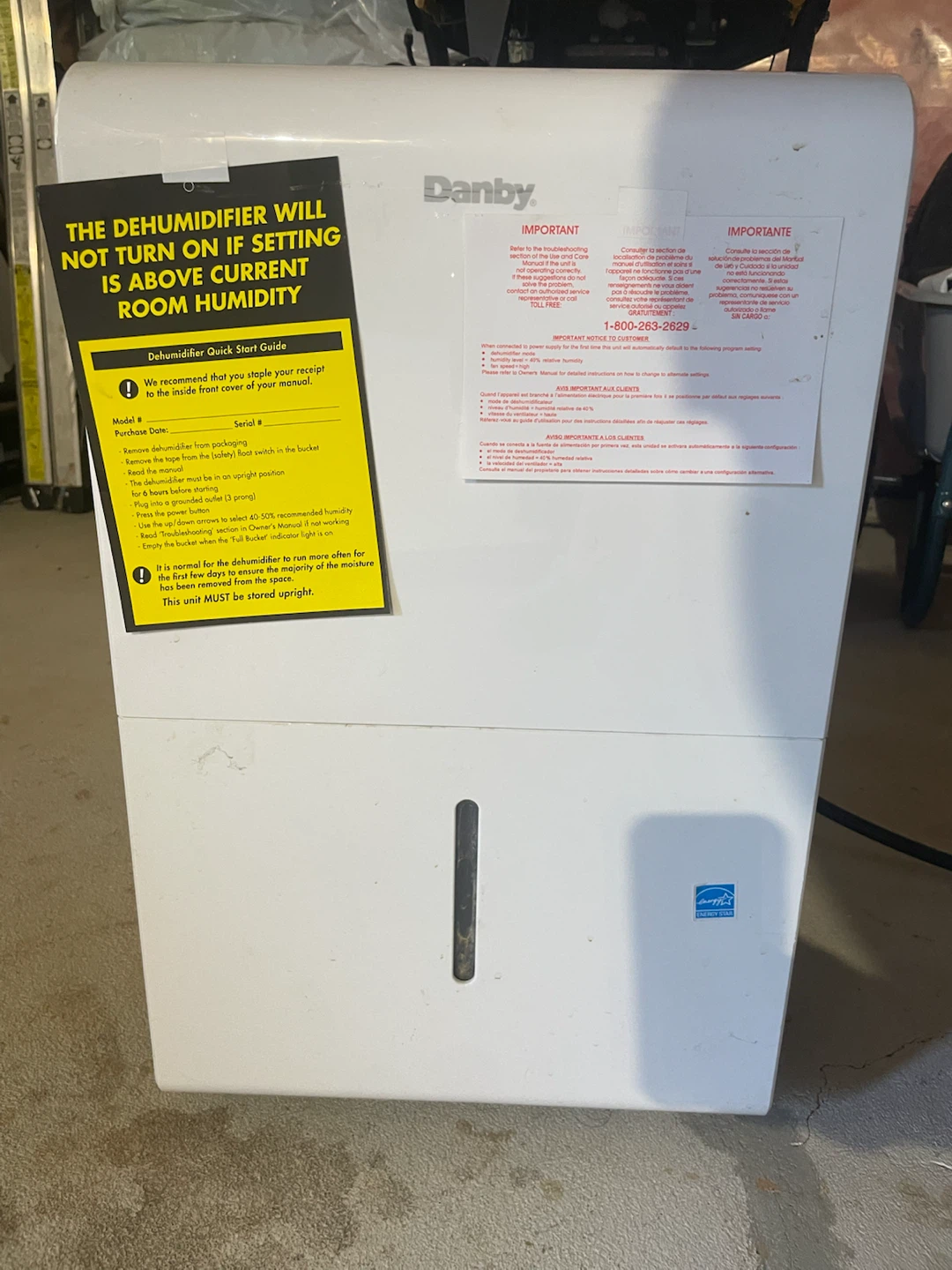 Danby Dehumidifier