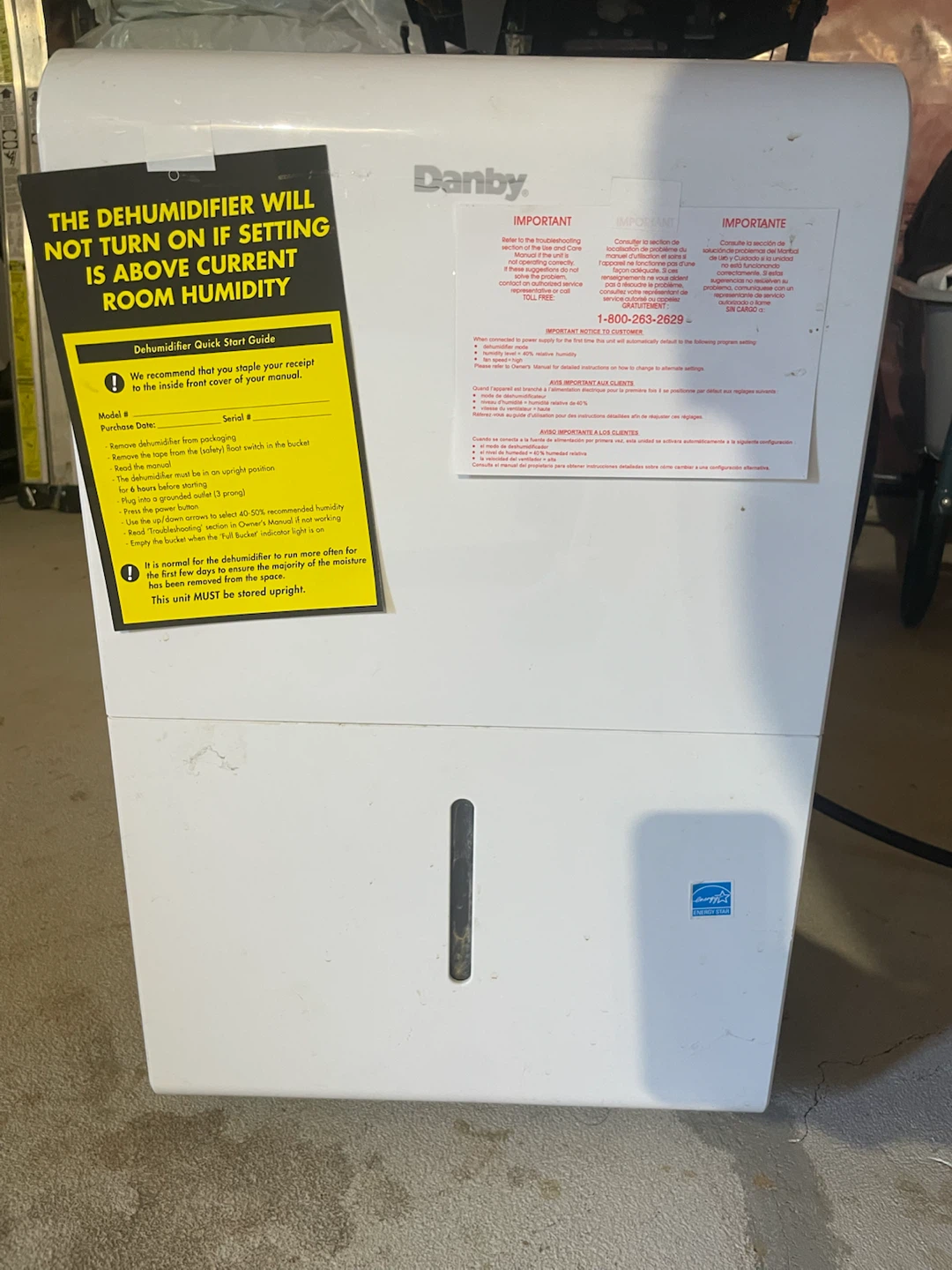 Danby Dehumidifier - photo 2
