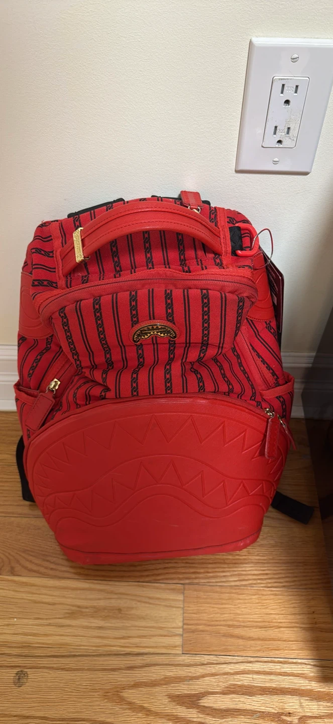 Sprayground Red Backpack