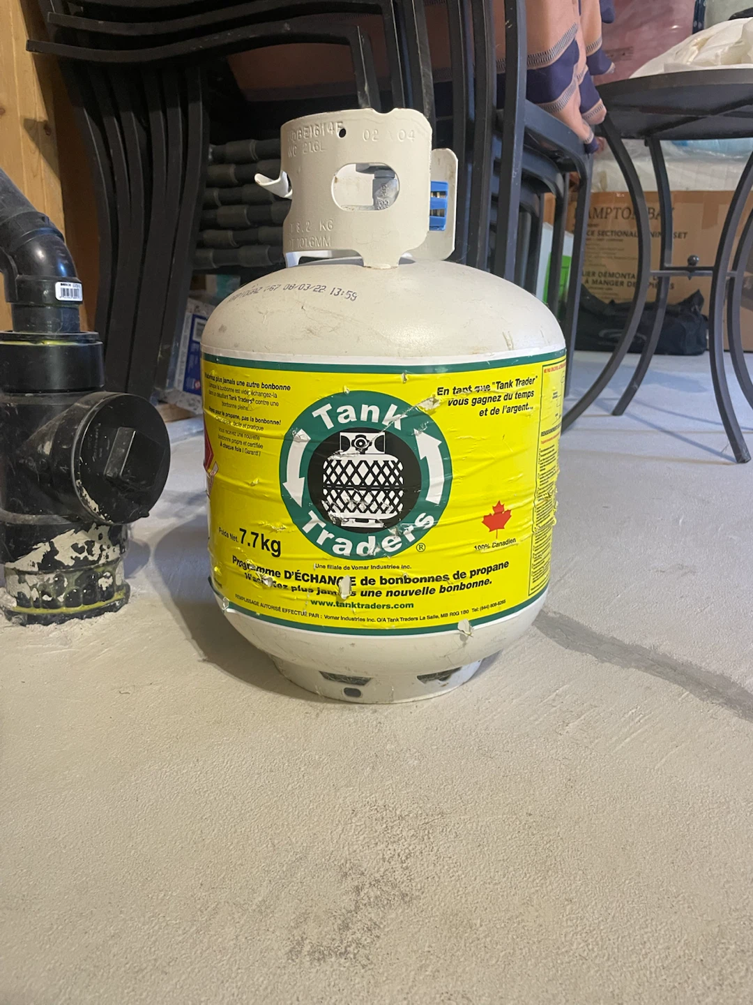 Tank Traders Propane Tank 7.7kg