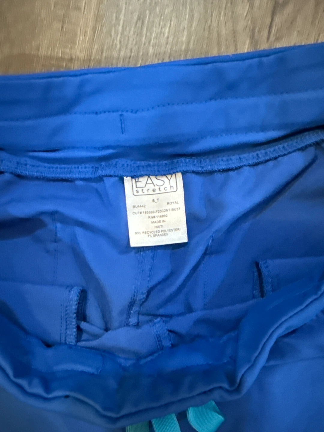 Easy Stretch Royal Blue Scrub Pants - photo 3