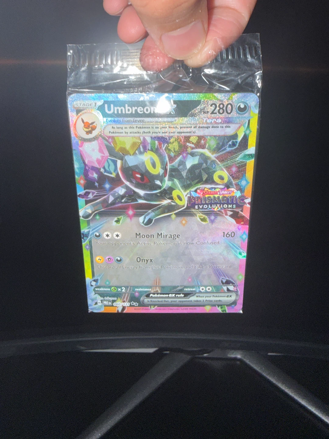 Pokemon Trading Card - Umbreon EX