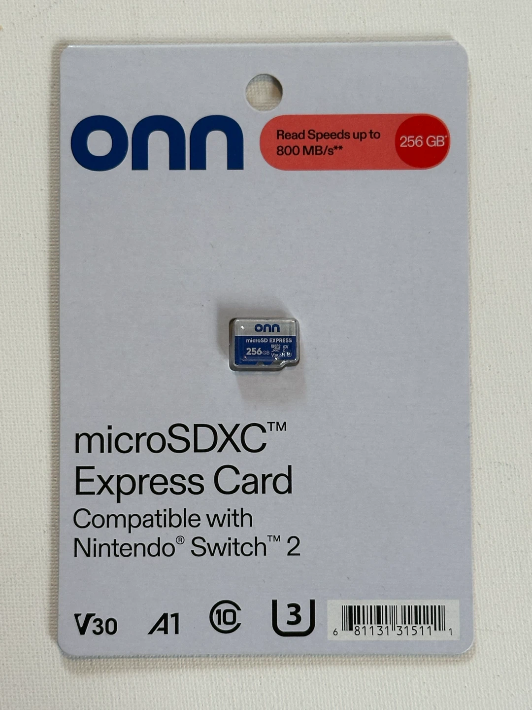 Onn. microSDXC Express Card 256 GB