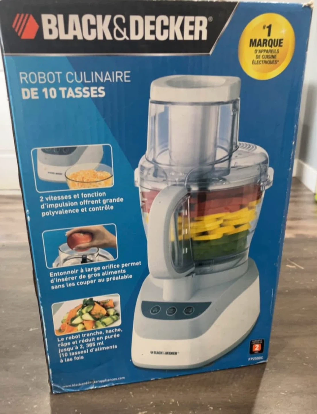 Black & Decker 10-Cup Food Processor