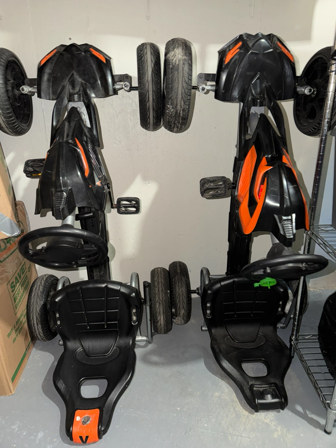 TWO (2) KIDS GO KARTS - BARELY USED