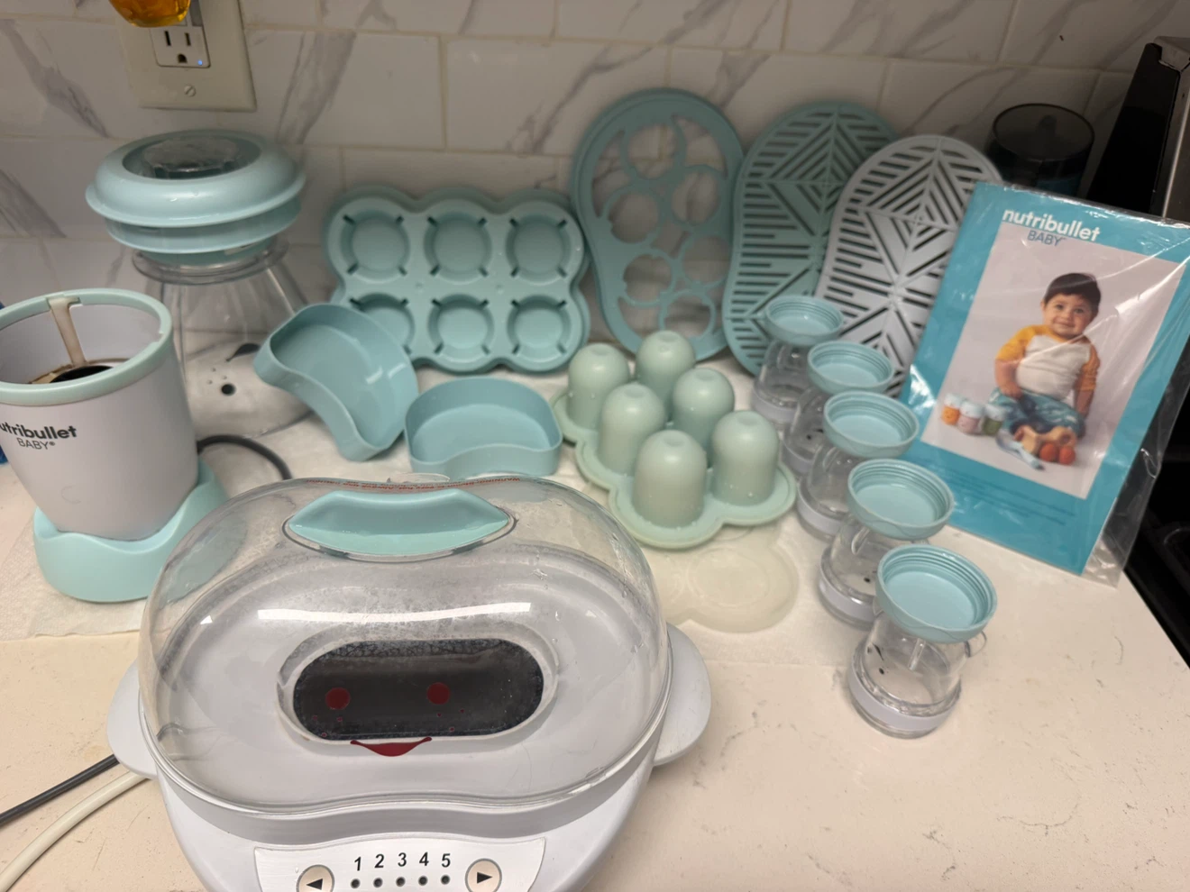 NutriBullet Baby Complete Food Prep System Steamer Blender - photo 2