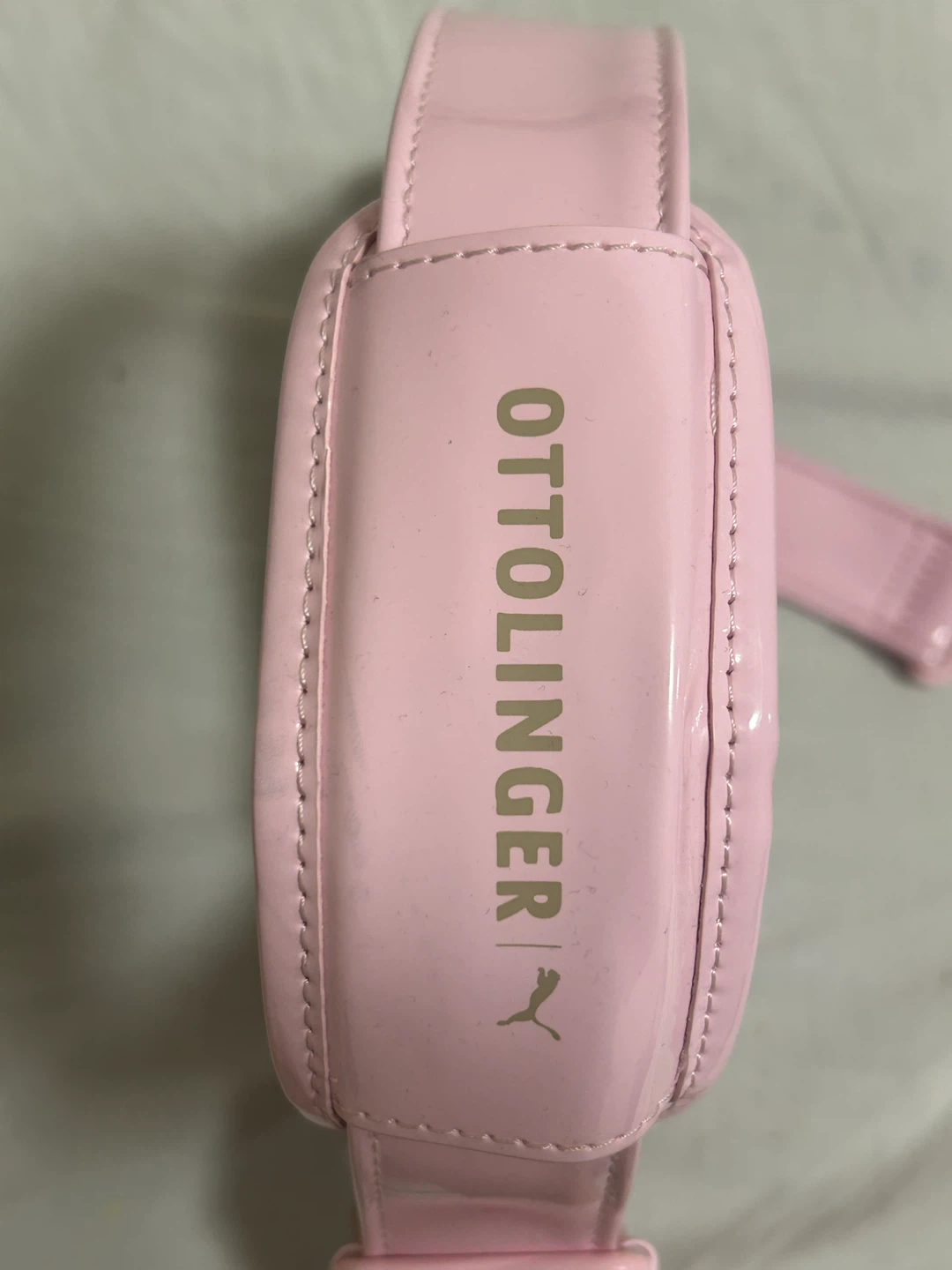 Deadstock / Puma x Ottolinger Pink Patent Crossbody Bag - photo 3