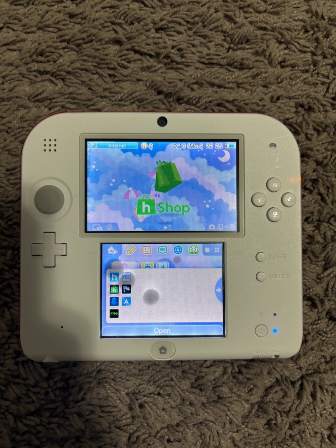 Nintendo 2DS Modded + Charger – Works Grea - photo 4