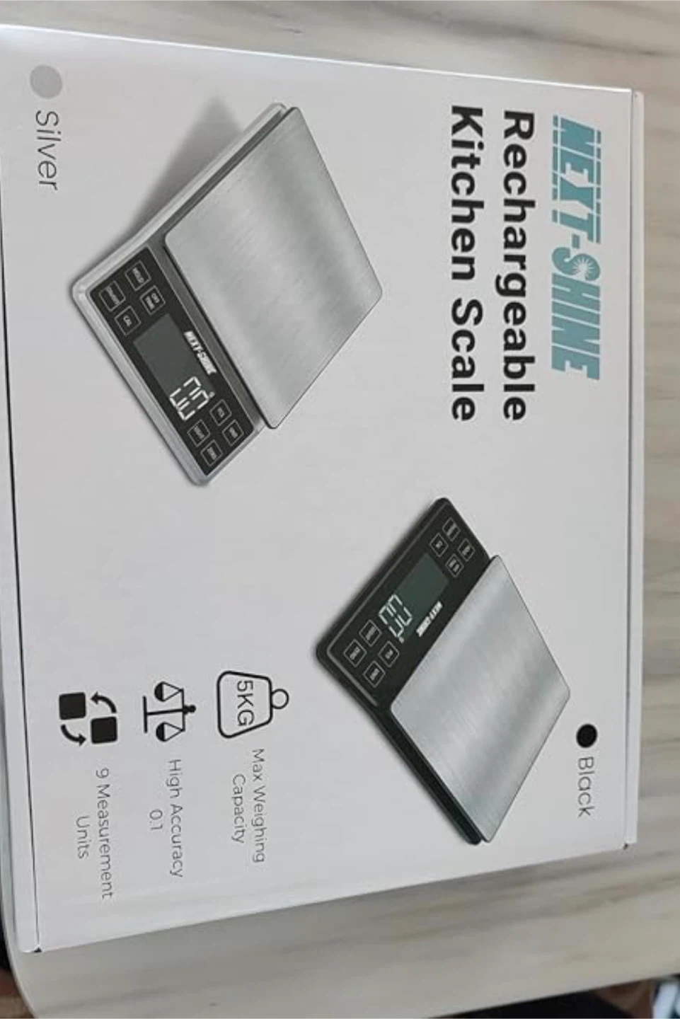 NEXT-SHINE Rechargeable Kitchen Scale - photo 2