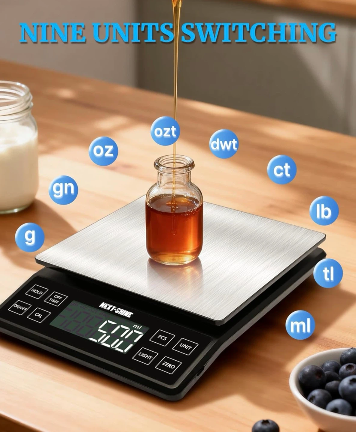 NEXT-SHINE Rechargeable Kitchen Scale - photo 4