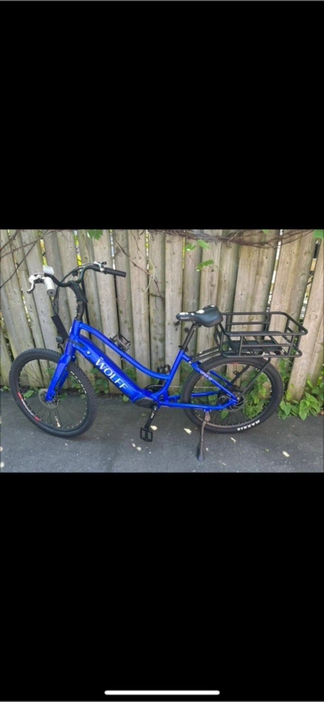 Wolff Ursa Step through Electric Bicycle Saphire Blue - photo 2