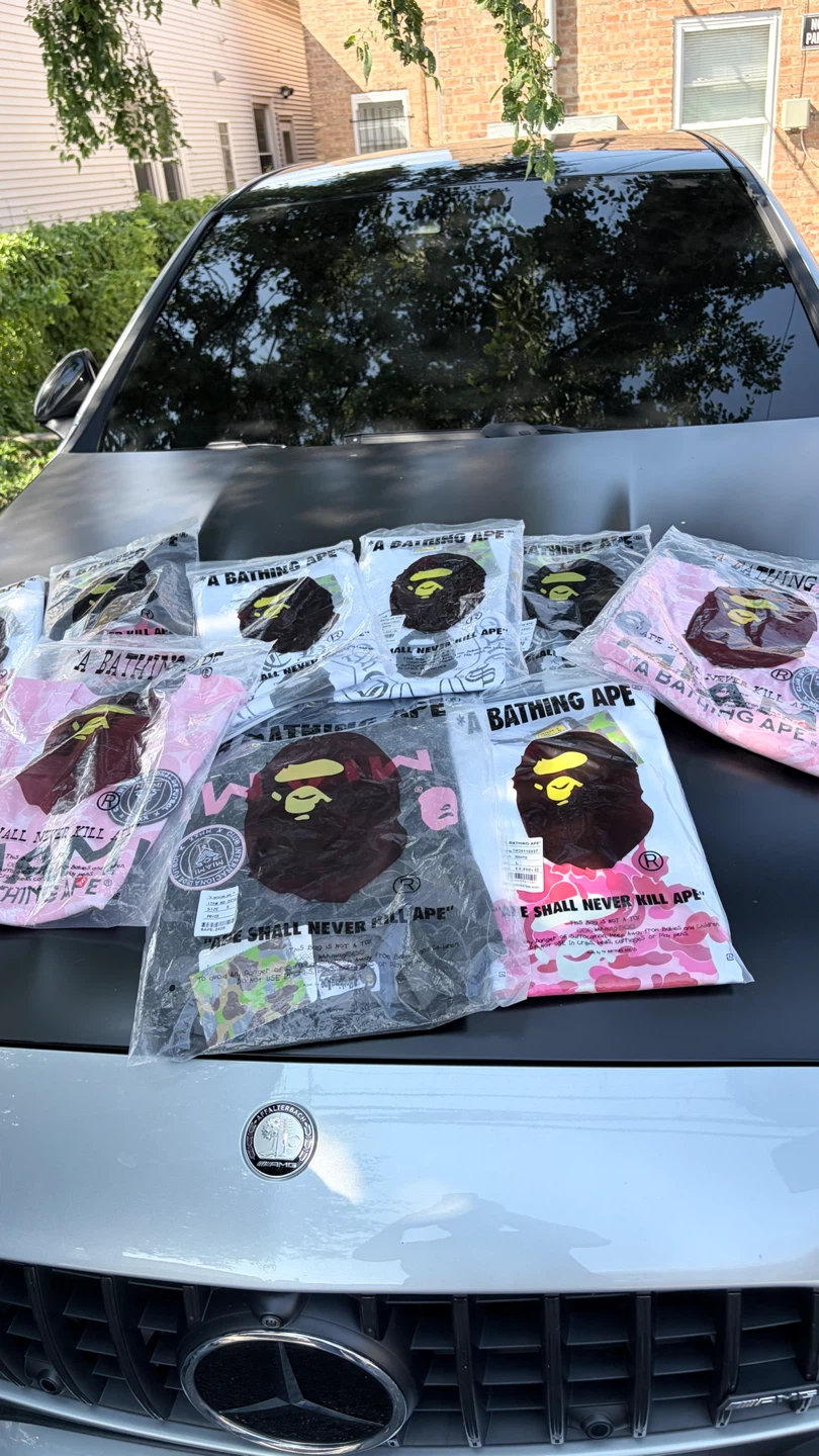 A Bathing Ape T-Shirts Bundle