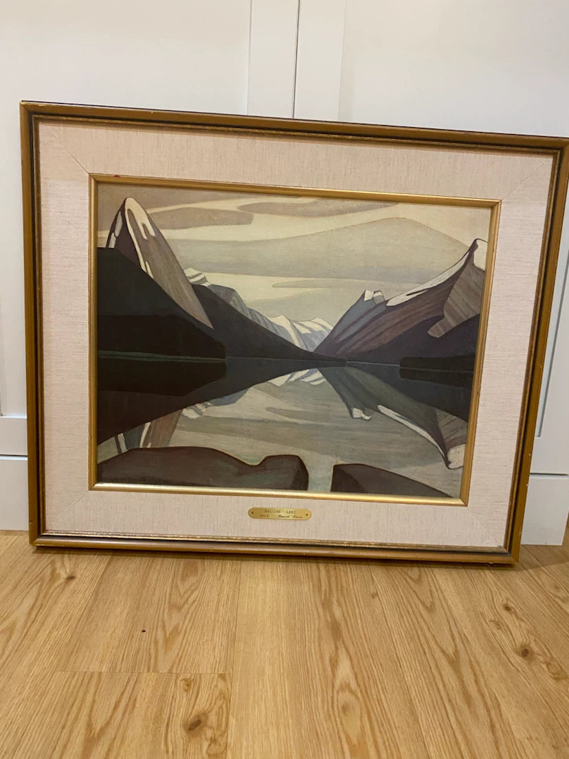 Framed "Pellican Lake" Print