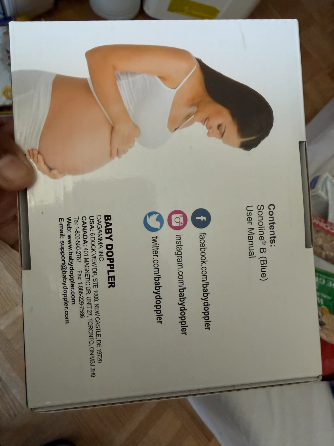 Baby Doppler Sonoline B Fetal Heart Monitor - Blue - photo 3