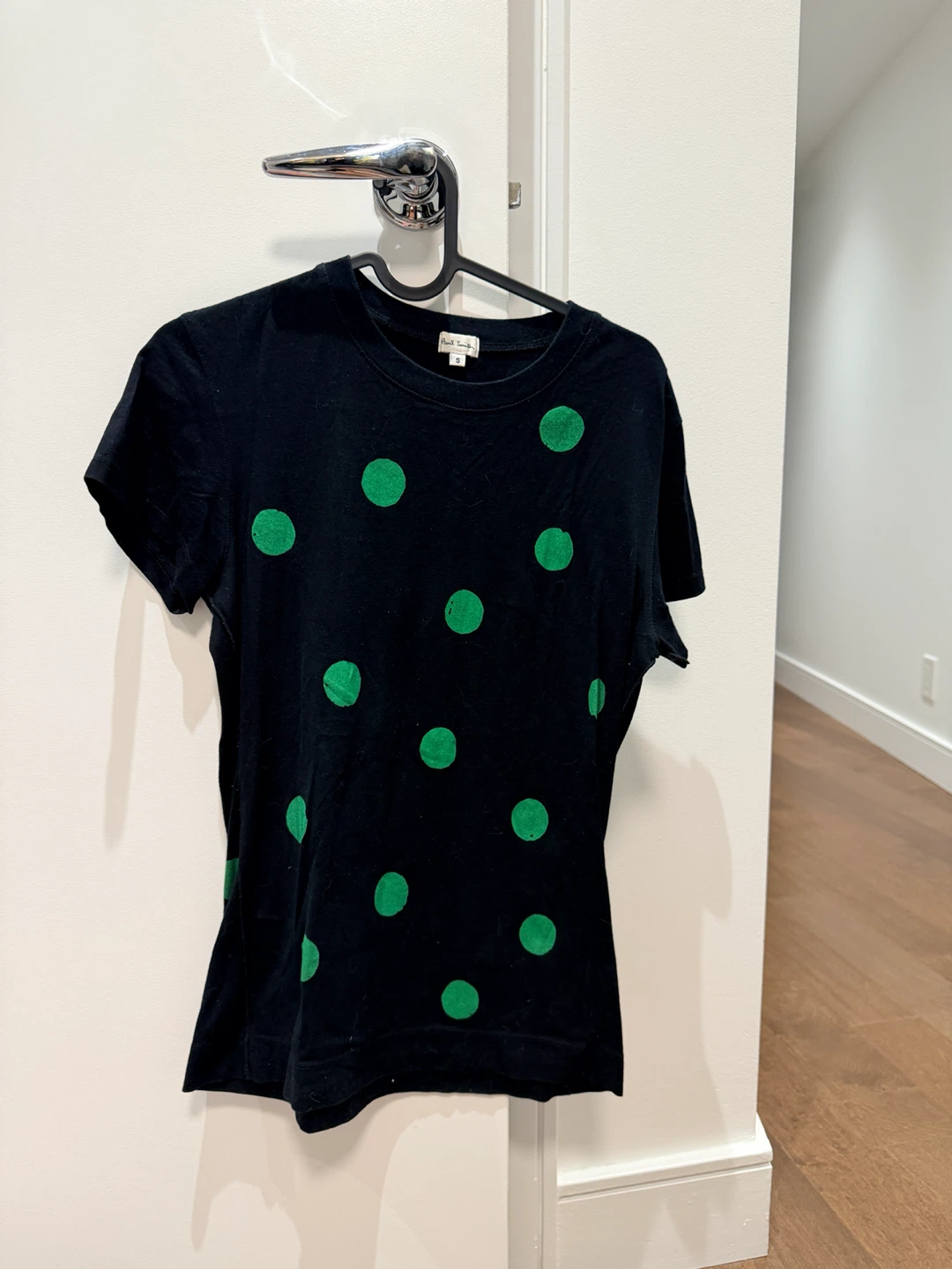 Paul Smith Black Polka Dot T-Shirt Size S