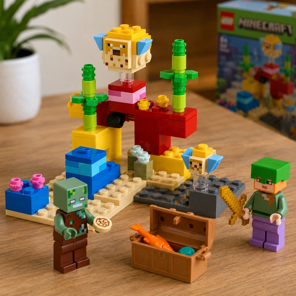 LEGO Minecraft The Coral Castle