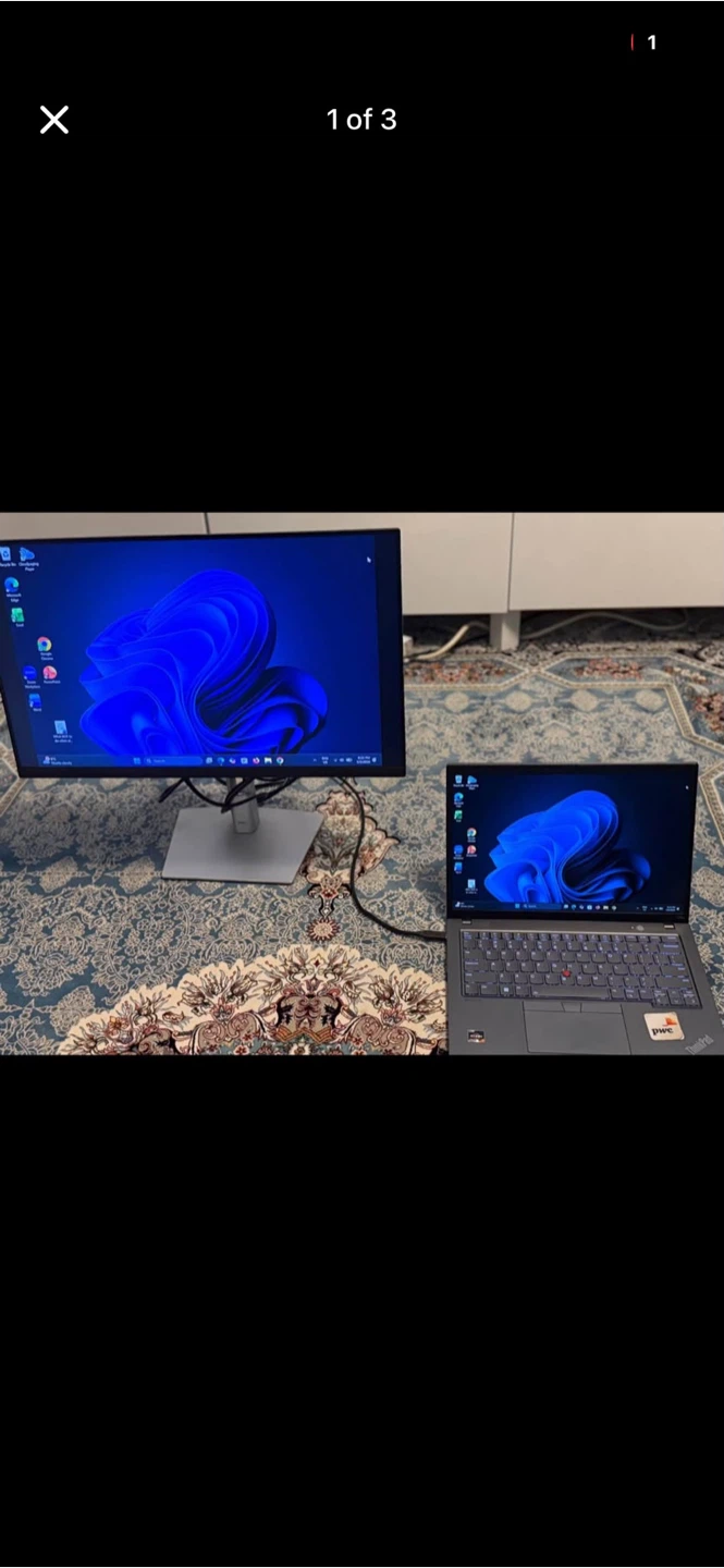Dell P2422HE Flat Panel Monitor