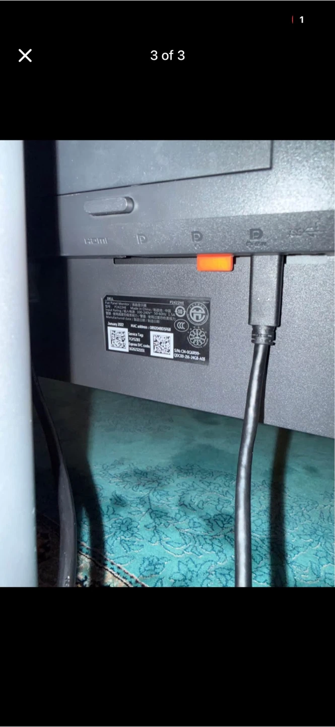Dell P2422HE Flat Panel Monitor - photo 2