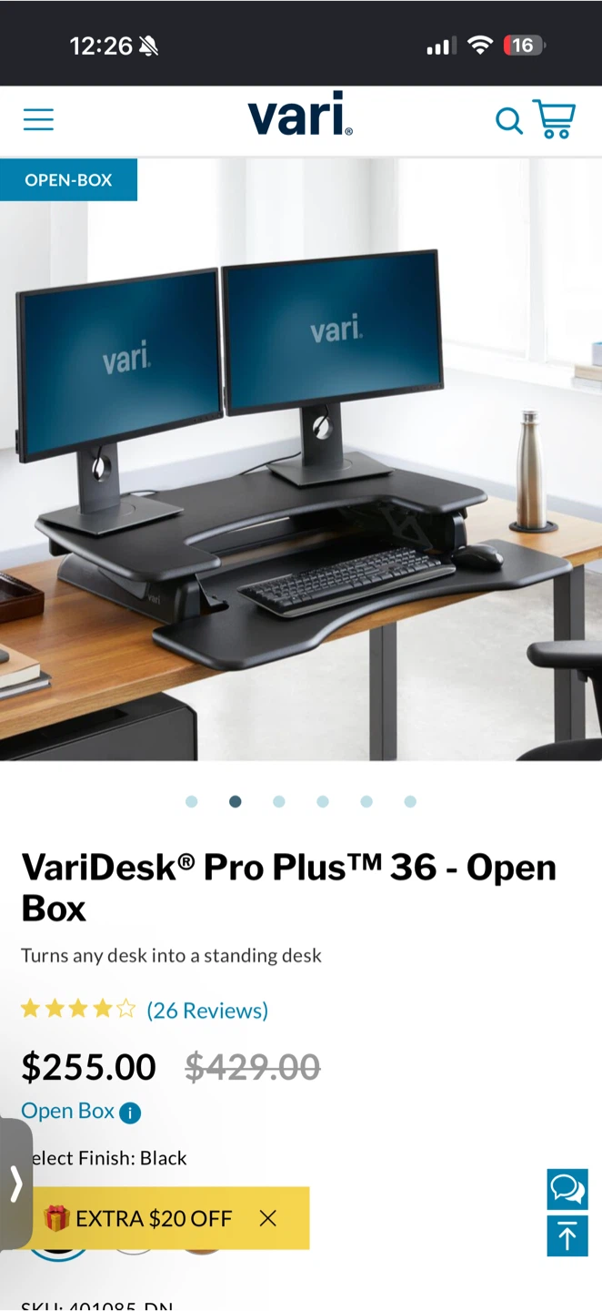 Standing Desk Converter - photo 3