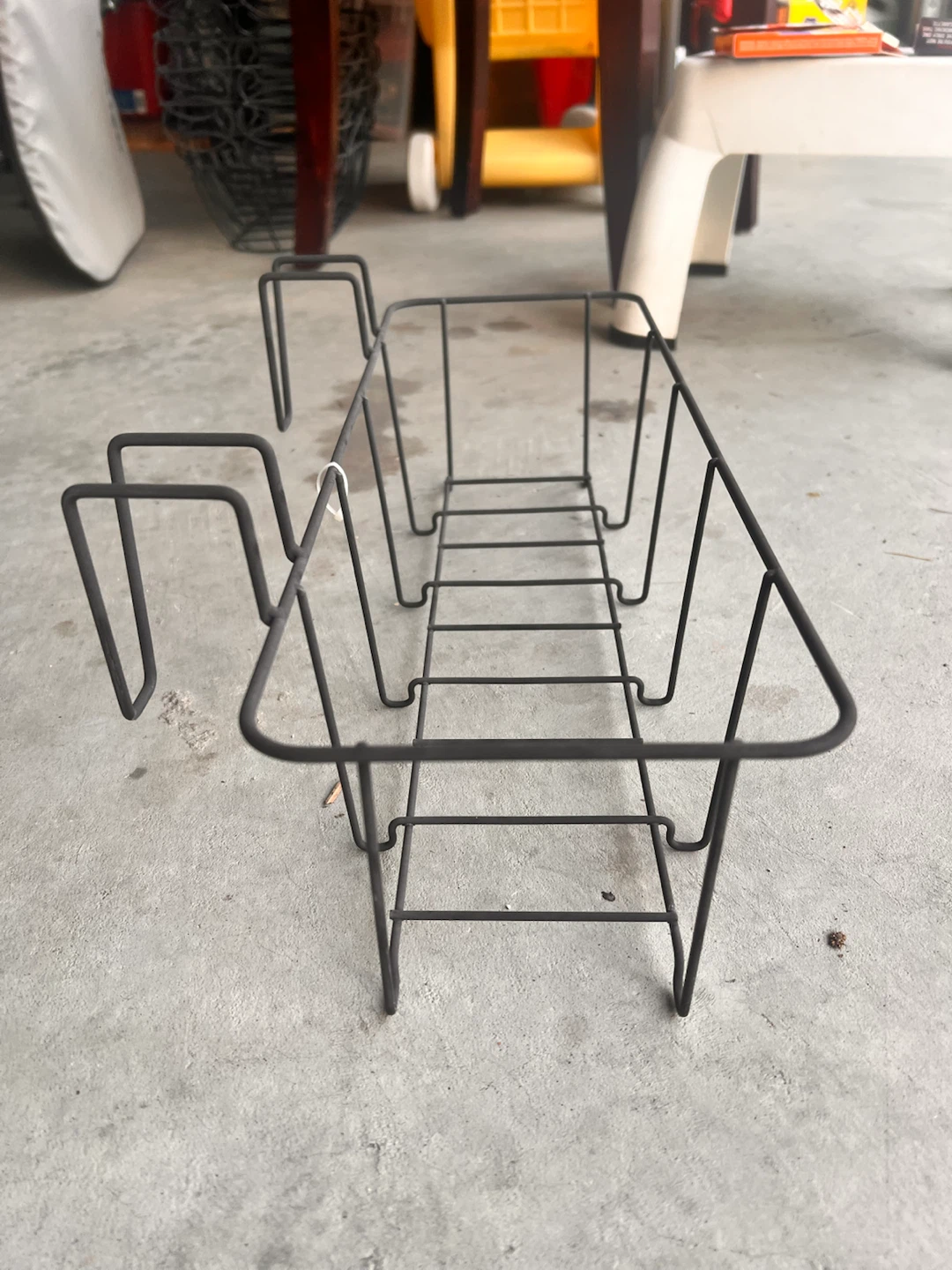 Black Metal Railing Planter Baskets. - photo 2