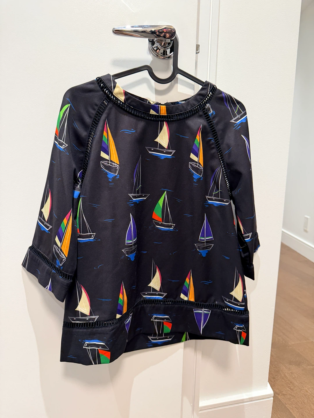 Proenza Schouler Sailboat Print Top