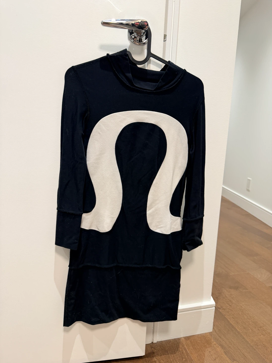 Lululemon Black & White Logo Dress