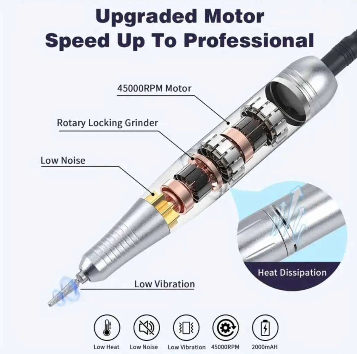 Nail Drill Machine Professional Edition - photo 4