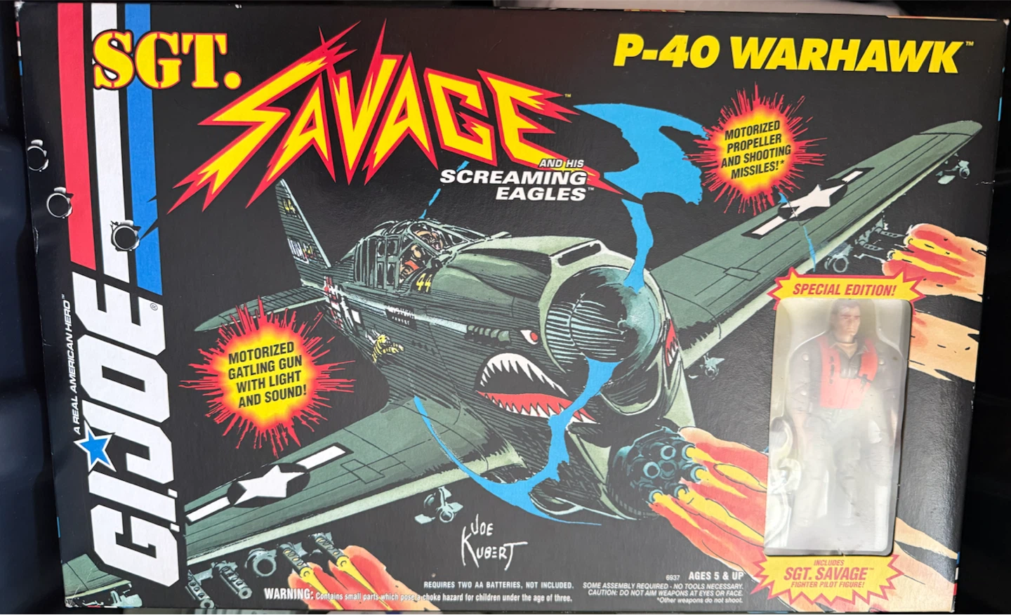 G.I. Joe Sgt. Savage P-40 Warhawk - photo 2