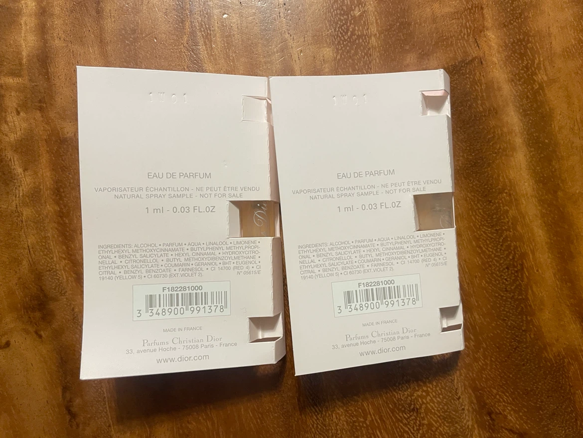 Miss Dior Eau de Parfum Sample Vials (2-pack) - photo 2