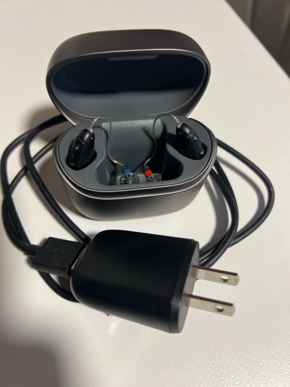 Unitron Hearing Aids with Charging Case