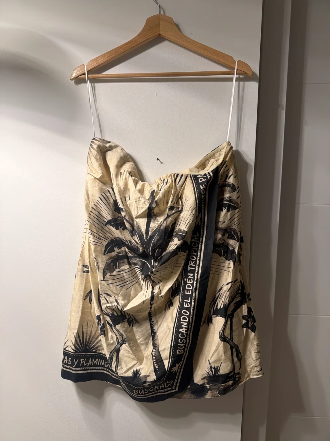 Women's Tropical Print Mini Dress
