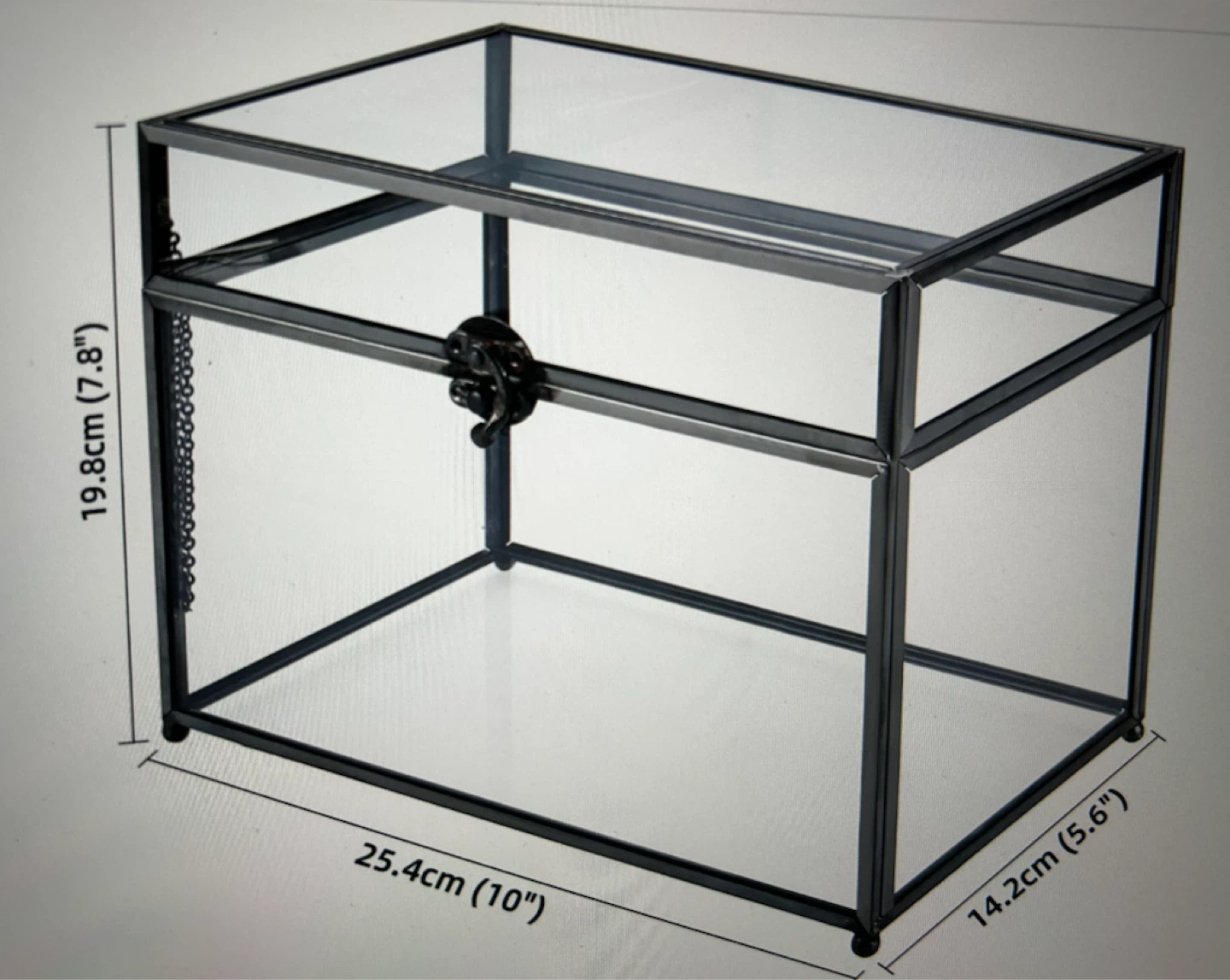 Wedding Glass Card Box - photo 2