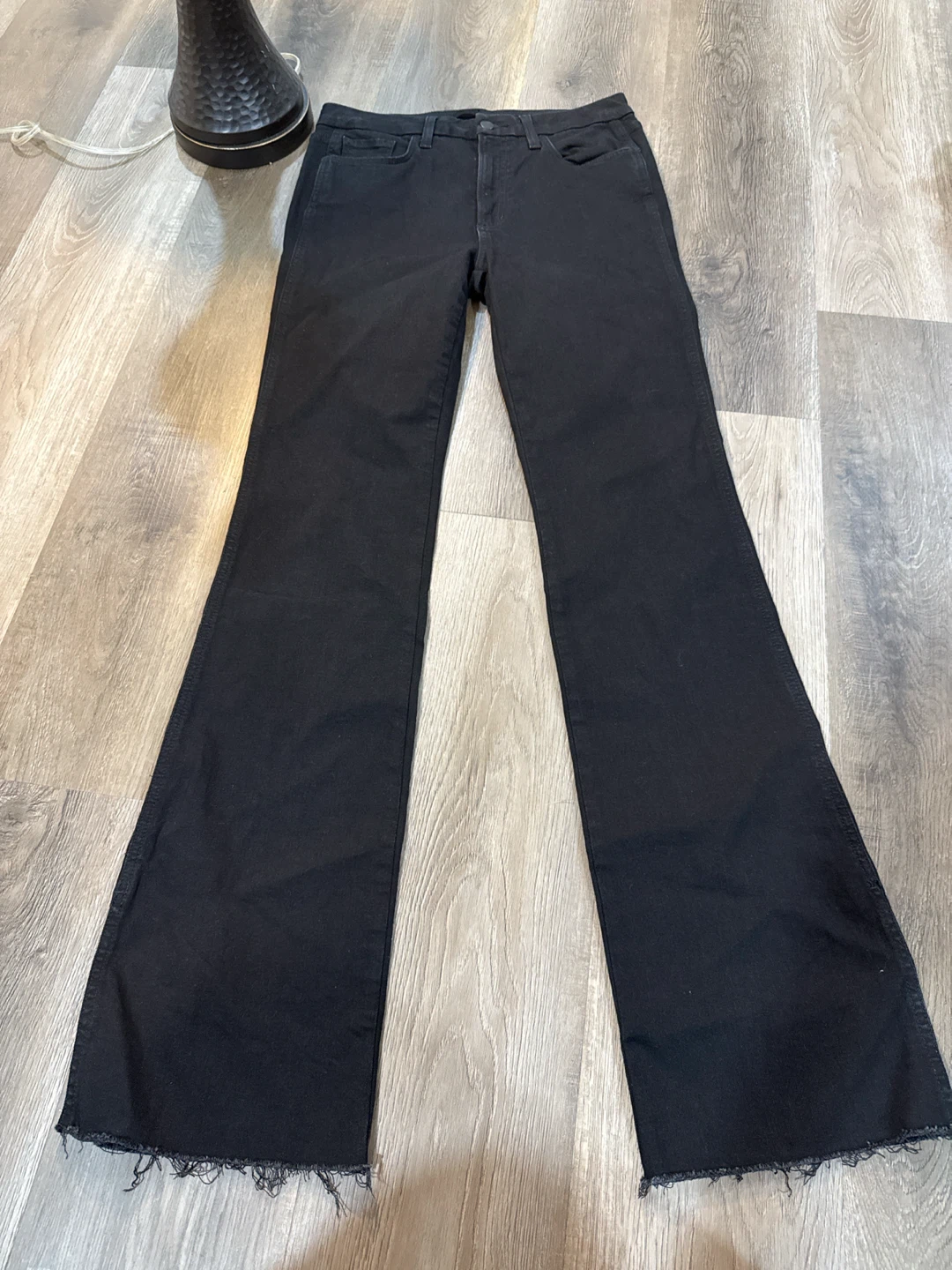 Joe's Jeans Black Flare Denim