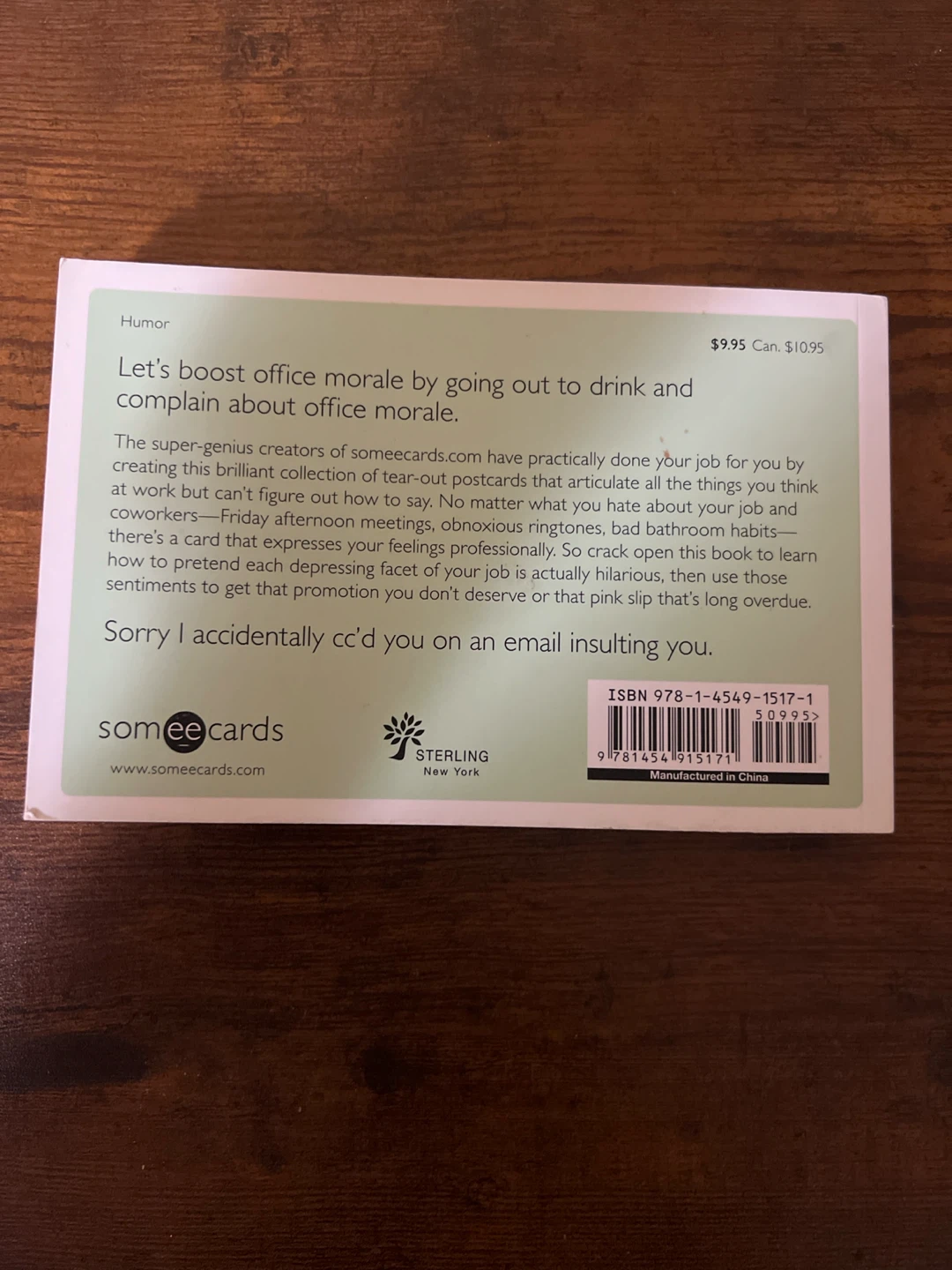 someecards Humorous Office Postcards - photo 2