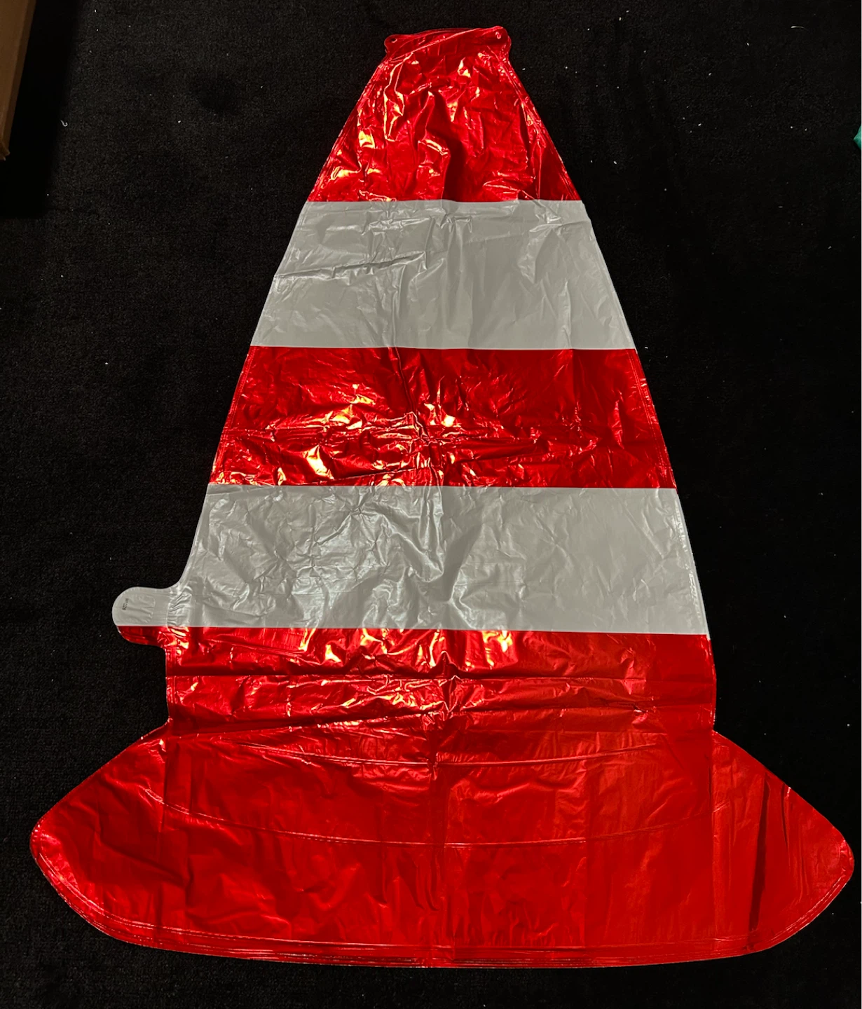 6 Traffic Cone Balloons - 88cm Tall