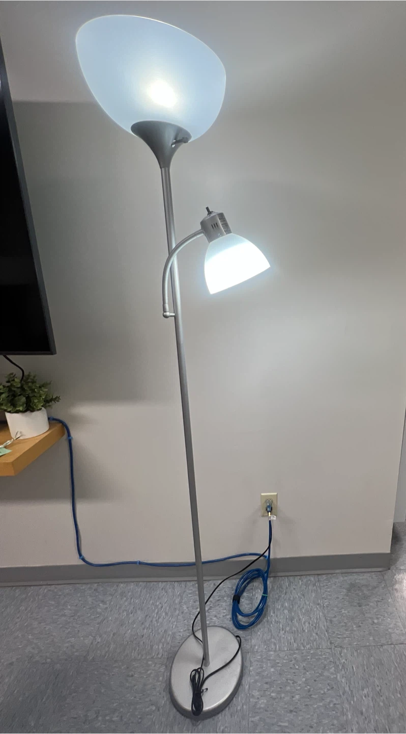 IKEA Double Head Floor Lamp