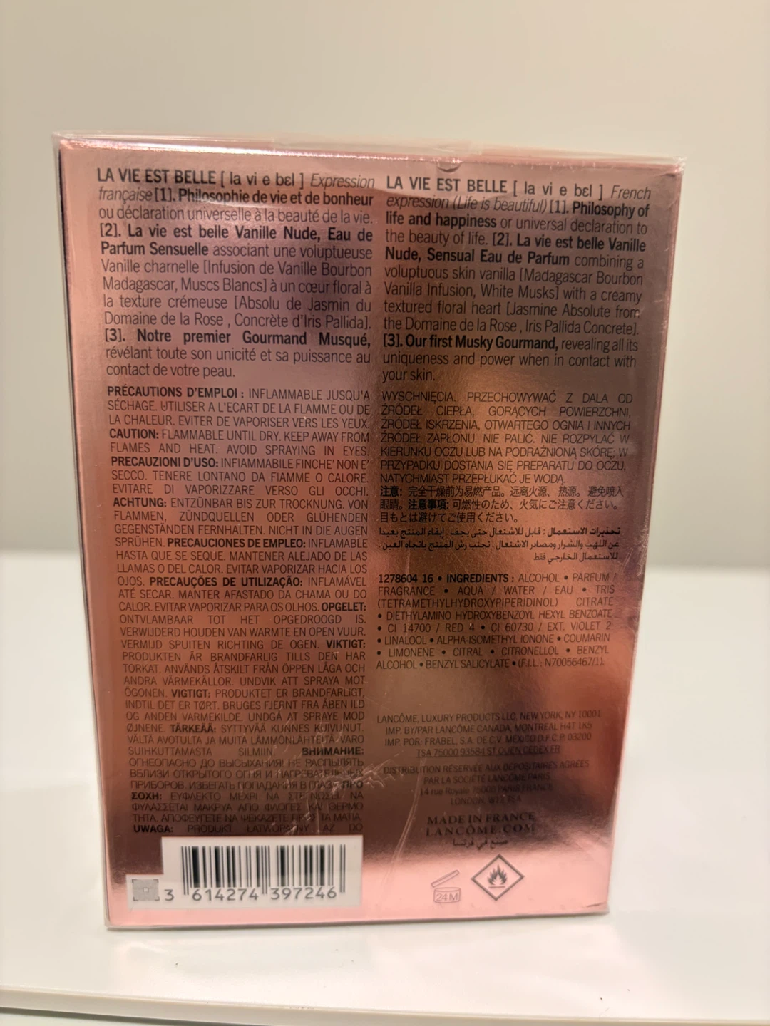 Lancôme La Vie Est Belle Vanille Nude Eau de Parfum 50 ml - photo 3