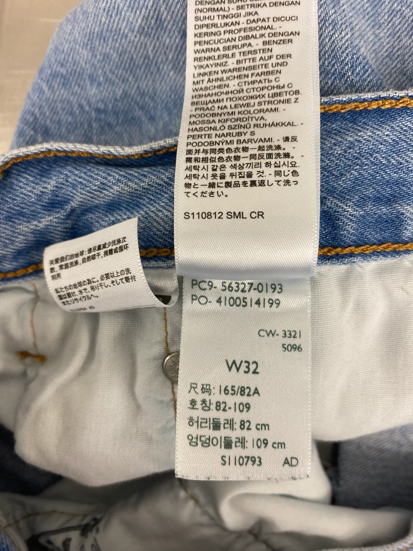 Levi's 501 Women's Denim Shorts Size W32 - photo 5