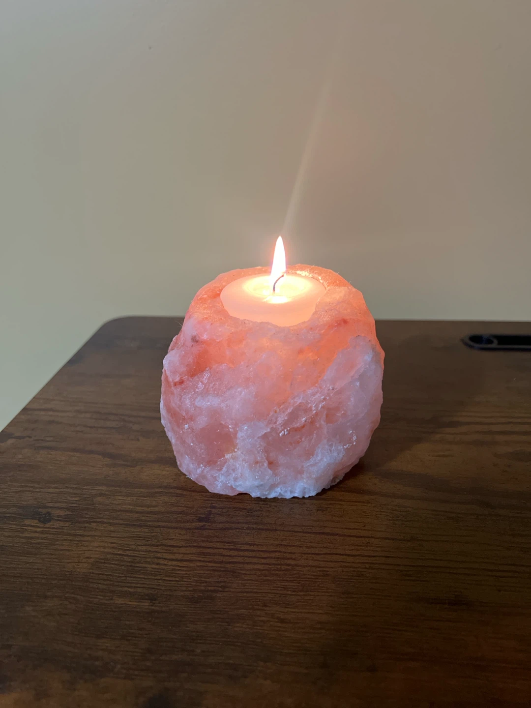 Himalayan Salt Lamp Candle Holder