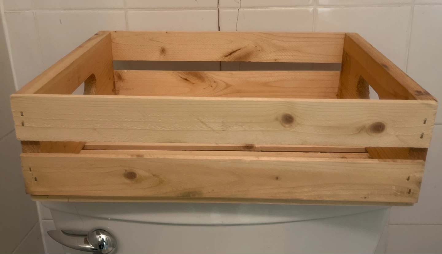 Wooden Crate Storage Box