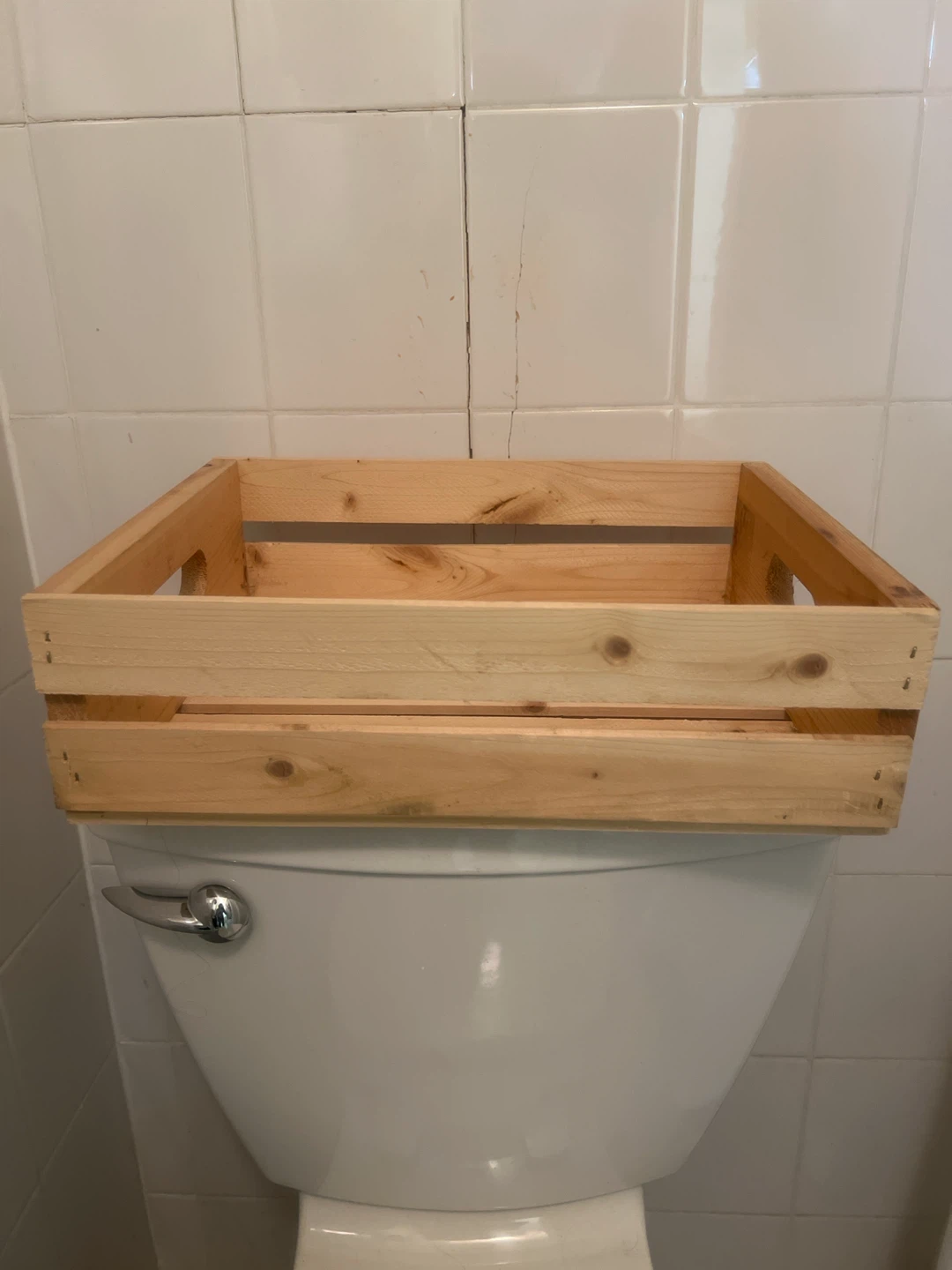 Wooden Crate Storage Box - photo 2