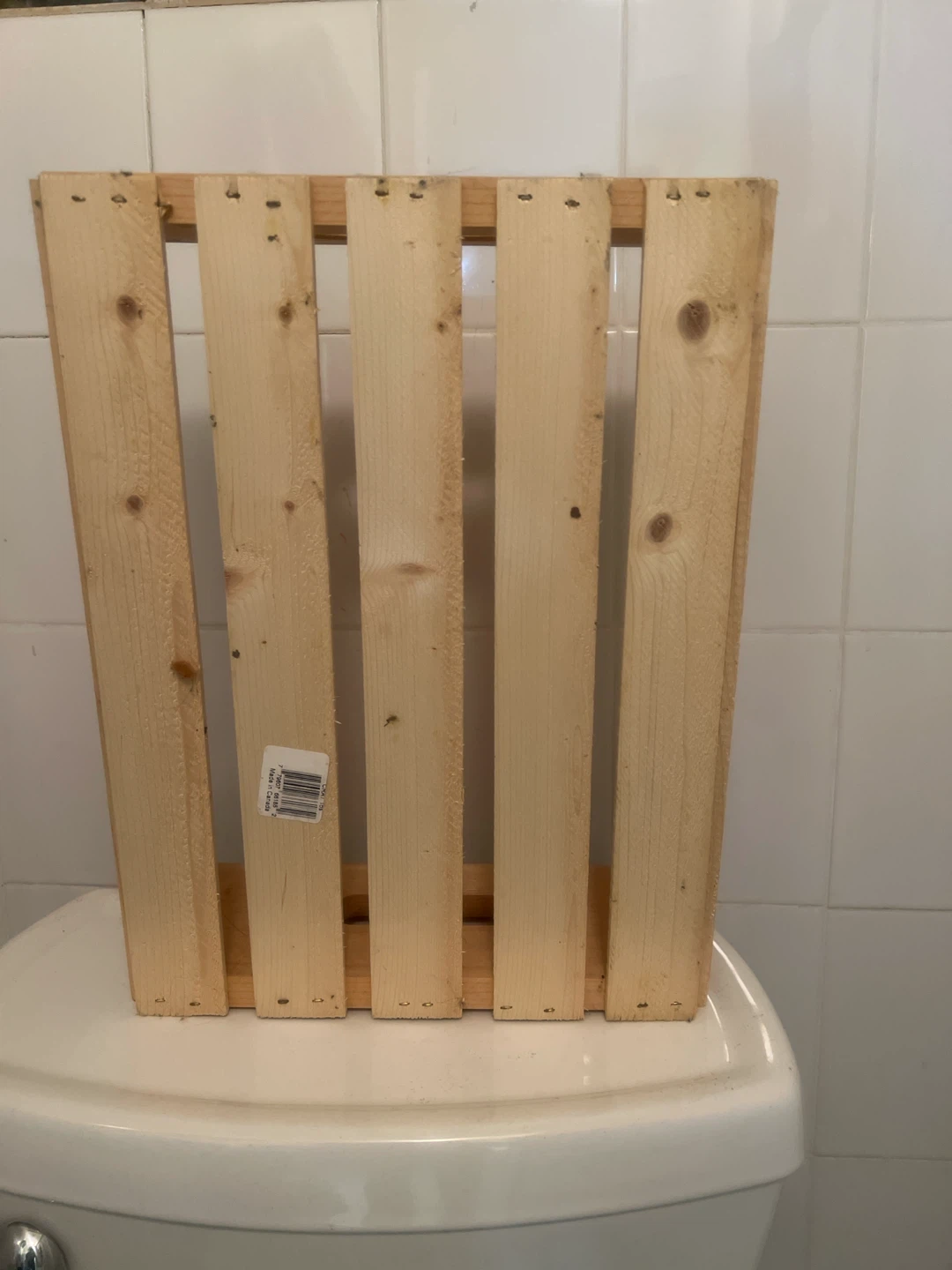 Wooden Crate Storage Box - photo 4